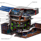 Illustration for article titled Spectacular photos of the US Navys most powerful battleship ever